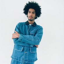 画像をギャラリービューアに読み込む, STUSSY ステューシー 20SS デニムカバーオールジャケット