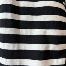 Lade das Bild in den Galerie-Viewer, AUBERGE オーベルジュ BIG CHARLOTTE ボーダーカットソー ロングスリーブTシャツ 40 ブラック×ホワイト R14628