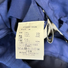Lade das Bild in den Galerie-Viewer, pelleq ペレック 20SS リネンシルクパラシュートワイドパンツ PT0303-SS20