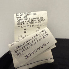 Lade das Bild in den Galerie-Viewer, Y's ワイズ 24SS COTTON FLAX POPLIN DOUBLE TUCK TAPERED PANTS コットンリネンワイドテーパードパンツ YS-P19-010 13974