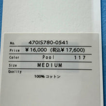 画像をギャラリービューアに読み込む, nagonstans ナゴンスタンス 25SS ソフト天竺アシンメカーブロングスリーブTシャツ 470IS780-0541 M ブルー 15006