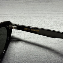 이미지를 갤러리 뷰어에 로드 , GENTLE MONSTER ジェントルモンスター MONDRI-01 サングラス ブラック 付属品完備 14978