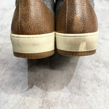 이미지를 갤러리 뷰어에 로드 , BRUNELLO CUCINELLI ブルネロクチネリ ウール切替ハイカットレザースニーカー サイズ41 14373