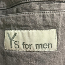 画像をギャラリービューアに読み込む, Y's for men ワイズフォーメン 24AW BLEACHING DENIM BLOUSON WITH 5-POCKETS ブリーチデニムジャケット MO-Y05-018 2 ブラック 15272