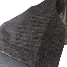 Load image into Gallery viewer, Maison Martin Margiela メゾンマルタンマルジェラ アーティザナル レザー切替再構築ブラックデニムパンツ 14530