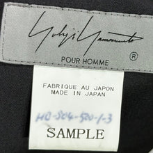 画像をギャラリービューアに読み込む, Yohji Yamamoto POUR HOMME ヨウジヤマモトプールオム 24AW TA TUXEDO PLEATS SKIRT SAMPLE サンプル ベルテッドプリーツスカート HO-S04-520 14427