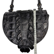 이미지를 갤러리 뷰어에 로드 , Maison Martin Margiela メゾンマルタンマルジェラ 初期 クロコ型押しワンショルダーレザーハンドバッグ 13959