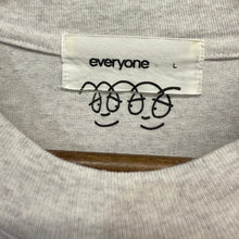 画像をギャラリービューアに読み込む, everyone エブリワン 23SS J.30000 グラフィティデザインTシャツ EV-CS06 L グレー 15068