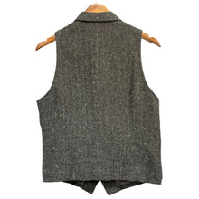 이미지를 갤러리 뷰어에 로드 , Nigel Cabourn ナイジェルケーボン MODIFIED MALLORY VEST WASHABLE WOOL TWEED ツイードマロリーベスト 46 グレー 8037-00-70007 15055