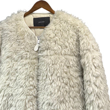 画像をギャラリービューアに読み込む, entire studios エンタイアスタジオ シャギーフェイクファーブルゾン ジャケット ES2416 L アイボリー 14894