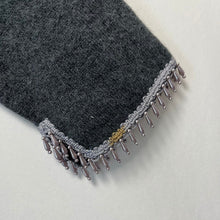 이미지를 갤러리 뷰어에 로드 , JUNYA WATANABE ジュンヤワタナベ 00AW フリンジ装飾ウールニットセーター AD2000