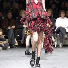 Load image into Gallery viewer, COMME des GARCONS コムデギャルソン 00AW スクエアトゥスタッズベルトレザーシューズ