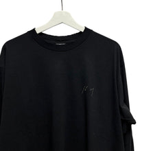 Load image into Gallery viewer, ANCELLM アンセルム 8th Anniversary LS T-Shirts ダメージ加工ロゴ刺繍カットソー ANC-Attic8th 13924