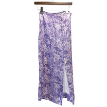 画像をギャラリービューアに読み込む, GANNI ガニー 20SS スリットデザイン花柄レーヨンスカート 14157