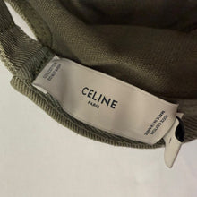 이미지를 갤러리 뷰어에 로드 , CELINE セリーヌ トリオンフロゴアーミーキャップ 14098