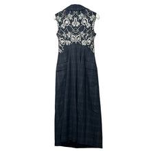 Load image into Gallery viewer, JUNYA WATANABE ジュンヤワタナベ 97SS 花柄刺繍チェック柄ドレスワンピース