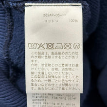 画像をギャラリービューアに読み込む, A.PRESSE アプレッセ 26SS Vintage Half Zip Rib Collar Sweatshirt ヴィンテージ加工ハーフジップスウェット 26SAP-05-11 4 ネイビー 15182