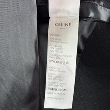이미지를 갤러리 뷰어에 로드 , CELINE セリーヌ レクタングルPコート 金ボタンジャケット 2M150863C 44 ブラック 3463