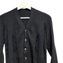 이미지를 갤러리 뷰어에 로드 , COMME des GARCONS コムデギャルソン 04AW パイルラインデザインカーディガン GN-N013 AD2004