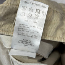 Load image into Gallery viewer, AVIREX7522 アヴィレックス7522 CHINO TROUSERS ワイドシルエットチノパン サイズ34 7832910007 14508