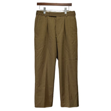 Lade das Bild in den Galerie-Viewer, A.PRESSE アプレッセ 23AW British Military Dress Trousers スラックスパンツ 23AAP-04-19M