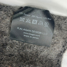 将图片加载到图库查看器,R.ALAGAN ララガン R SHAWL ショール ストール マフラー F グレー 15159