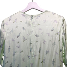 画像をギャラリービューアに読み込む, GANNI ガニー 20SS シルク混花柄ロングワンピース 14158