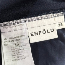 画像をギャラリービューアに読み込む, ENFOLD エンフォルド 19SS タックイージートラウザーパンツ ワイドスラックス 300CS631-3090 14584