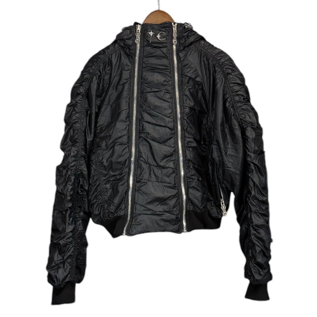 THUG CLUB サグクラブ 24AW NYLON JUMPER ダブルジップナイロン