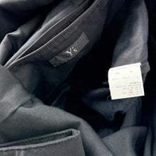 画像をギャラリービューアに読み込む, Y's ワイズ 23AW Scrunched Wool Gabardine Shoulder Bag ウールギャバジンドレープバッグ YJ-I06-100 ブラック 15164