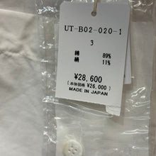 이미지를 갤러리 뷰어에 로드 , S'YTE by yohji yamamoto サイト ヨウジヤマモト COTTON SILK LOAN LOOSE-FIT OPEN COLLAR SHIRT コットンシルクオープンカラーシャツ UT-B02-020 3 ホワイト 14823