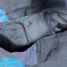 画像をギャラリービューアに読み込む, Yohji Yamamoto POUR HOMME ヨウジヤマモトプールオム 24SS 異素材切替グラフィックイージーパンツ HS-P63-818