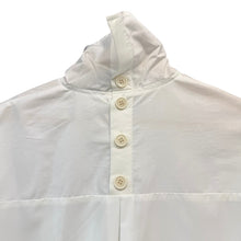 Lade das Bild in den Galerie-Viewer, ENFOLD エンフォルド 22SS ハイネックプルオーバーシャツ 300FS833-0180 38 ホワイト 14806