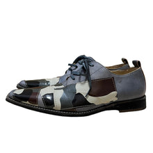 Lade das Bild in den Galerie-Viewer, COMME des GARCONS コムデギャルソン 01SS 迷彩柄デザインレザーシューズ