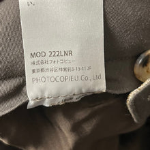画像をギャラリービューアに読み込む, PHOTOCOPIEU フォトコピュー 22AW LEONORA WIDE LEG TROUSERS キャバリーツイルワイドパンツ 222LNR 36 ブラウン 3452