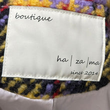 画像をギャラリービューアに読み込む, ha za ma ハザマ 18AW 裏社会を生き抜く一匹狼のツイードジャケット F イエロー 14847