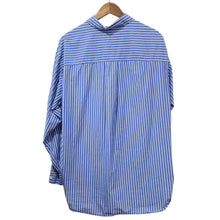 Load image into Gallery viewer, ADAM ET ROPE アダムエロペ オーバーサイズストライプシャツ 14352