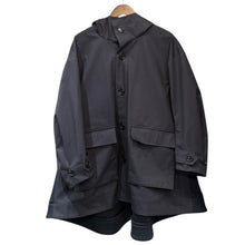 Lade das Bild in den Galerie-Viewer, nagonstans ナゴンスタンス 22SS 3LAYERED CO POPLIN HOODED COAT コンビネーションコート S ネイビー 470FS830-0450 R14601