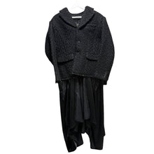 이미지를 갤러리 뷰어에 로드 , COMME des GARCONS コムデギャルソン 22AW ドッキングレイヤードファンシーツイードジャケット GJ-J035 14220