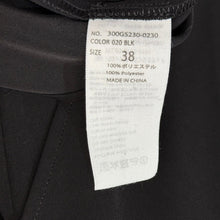 画像をギャラリービューアに読み込む, ENFOLD エンフォルド 23SS RAMDOM SLIT BLOUSE ランダムスリットシャツ 300GS230-0230 38 ブラック 14802