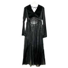 画像をギャラリービューアに読み込む, FUMIE TANAKA フミエタナカ 24AW PATCH AIR OP シースルードレスワンピース F24A-15