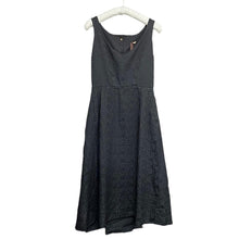 Load image into Gallery viewer, COMME des GARCONS コムデギャルソン 20SS ポリエステル縮絨加工CDGロゴワンピース GE-O021 XS ブラック 3478