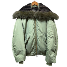 画像をギャラリービューアに読み込む, BALENCIAGA バレンシアガ 24AW bomber フェイクファーフーデッドボンバージャケット 814374TRO532840 14399