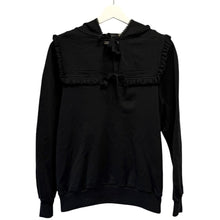 画像をギャラリービューアに読み込む, VERONIQUE BRANQUINHO ヴェロニクブランキーノ 17SS リボンデザインフリルプルオーバーパーカー14139