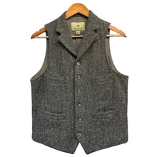 이미지를 갤러리 뷰어에 로드 , Nigel Cabourn ナイジェルケーボン MODIFIED MALLORY VEST WASHABLE WOOL TWEED ツイードマロリーベスト 46 グレー 8037-00-70007 15055