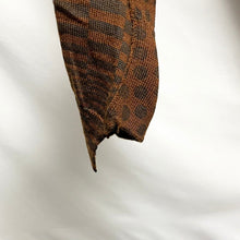 Load image into Gallery viewer, COMME des GARCONS コムデギャルソン 01SS 迷彩テープデザイン総柄Vネックニットカーディガン GN-100040