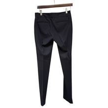 이미지를 갤러리 뷰어에 로드 , theory luxe セオリーリュクス SAXONY SOFT ウールサキソニーソフトウールスリムスラックス 36 ネイビー 14957