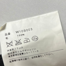 Load image into Gallery viewer, COMME des GARCONS COMME des GARCONS コムコム コムデギャルソン ベルテッドウールティアードスカート W10S003