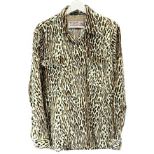 画像をギャラリービューアに読み込む, SUN/KAKKE サンカッケー TRUE leo loop collar shirt レオパードオープンカラーシャツ SK2403-SH502 タグ付き 14310