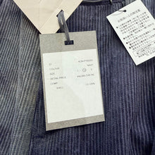 将图片加载到图库查看器,kontor コントール 25AW Corduroy wide cargo pant 籠染加工コーデュロイワイドカーゴパンツ KON-PT05253 2 ネイビー 15135